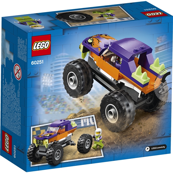 60251 LEGO City Great Vehicles Monstertruck (Bilde 2 av 3)