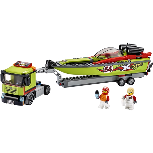 60254 LEGO City Great Vehicle Racerbåt trailer (Bilde 3 av 3)
