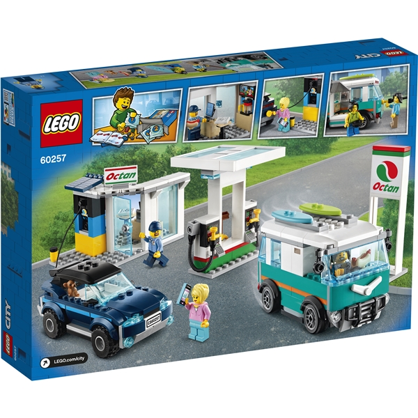 60257 LEGO City Turbo Wheels Bensinstasjon (Bilde 2 av 3)
