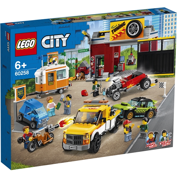 60258 LEGO City Turbo Wheels Trimmeverksted (Bilde 1 av 3)