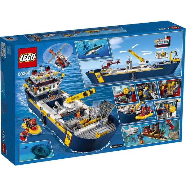 60266 LEGO City Oceans Forskningsskip (Bilde 2 av 10)