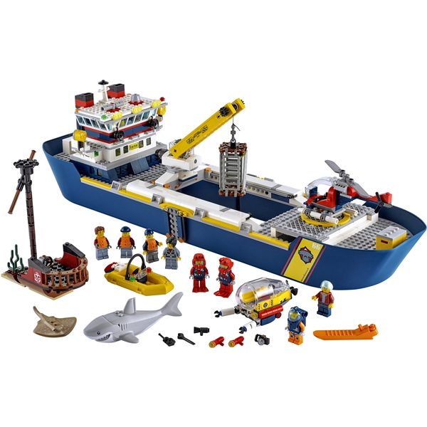 60266 LEGO City Oceans Forskningsskip (Bilde 3 av 10)