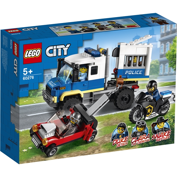 60276 LEGO City Politiets fangetransport (Bilde 1 av 6)