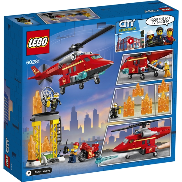60281 LEGO City Brannhelikopter (Bilde 2 av 6)