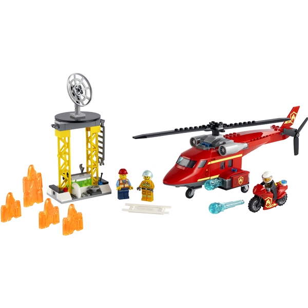 60281 LEGO City Brannhelikopter (Bilde 3 av 6)