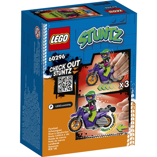 60296 LEGO City Stuntz Stuntmotorsykkel (Bilde 2 av 6)