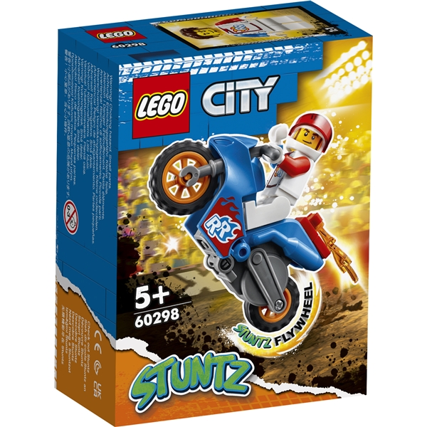 60298 LEGO City Stuntz Stuntmotorsykkel hopper (Bilde 1 av 4)