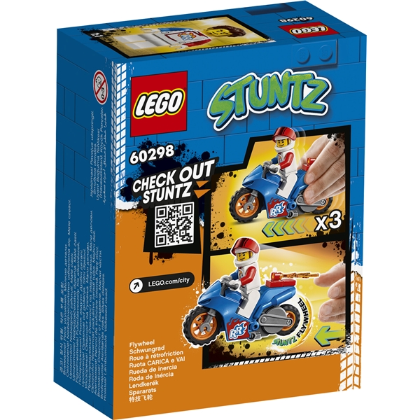 60298 LEGO City Stuntz Stuntmotorsykkel hopper (Bilde 2 av 4)