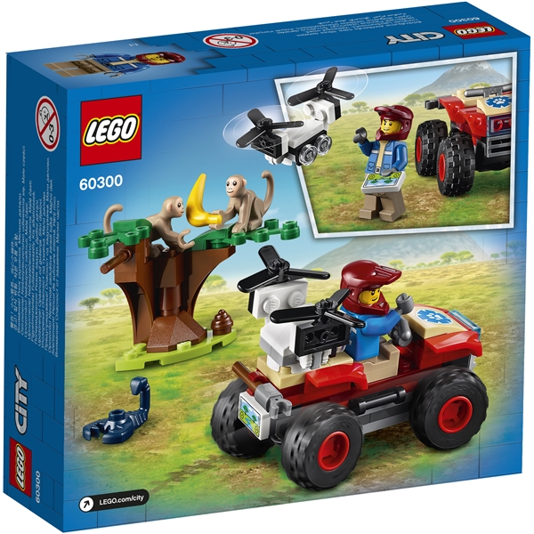 60300 LEGO City Wildlife Dyrredningsfirhjuling (Bilde 2 av 3)