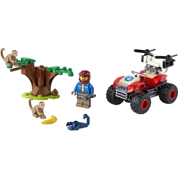 60300 LEGO City Wildlife Dyrredningsfirhjuling (Bilde 3 av 3)