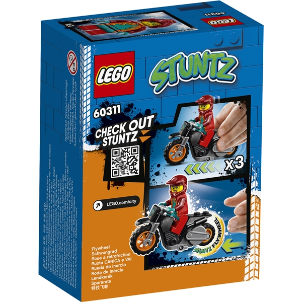 60311 LEGO City Stuntz Stuntmotorsykkel (Bilde 2 av 6)
