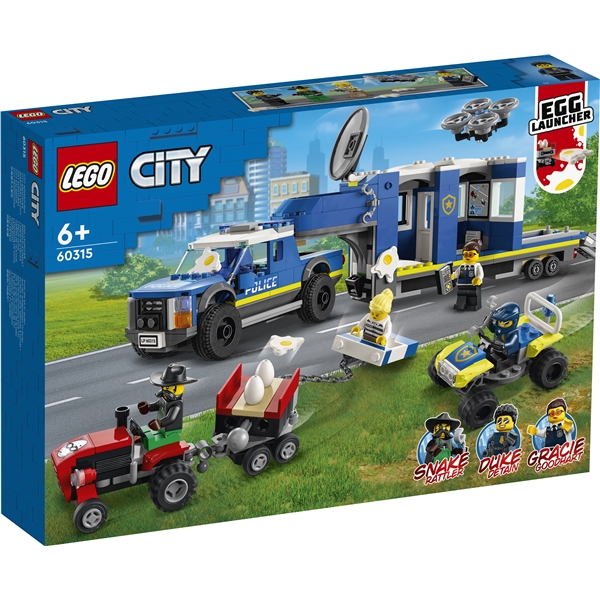 60315 LEGO City Police Mobilt Kommandosenter (Bilde 1 av 5)