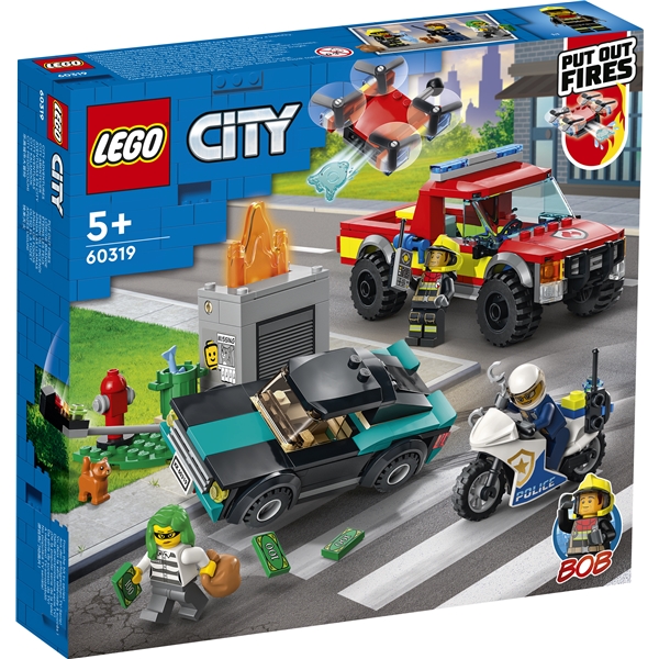 60319 LEGO City Politijakt- og Brannslukkingssett (Bilde 1 av 5)