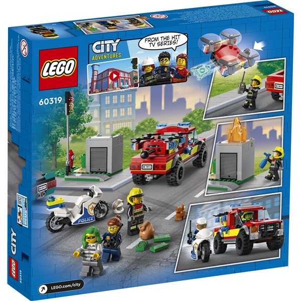 60319 LEGO City Politijakt- og Brannslukkingssett (Bilde 2 av 5)