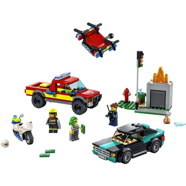 60319 LEGO City Politijakt- og Brannslukkingssett (Bilde 3 av 5)