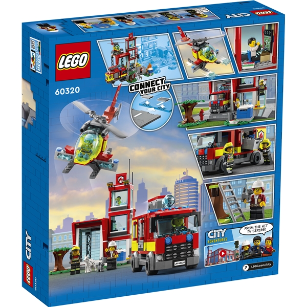 60320 LEGO City Fire Brannstasjon (Bilde 2 av 6)