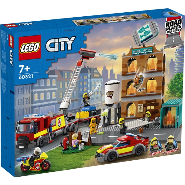 60321 LEGO City Fire Brann- og Utrykningssett (Bilde 1 av 5)