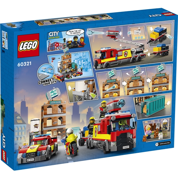 60321 LEGO City Fire Brann- og Utrykningssett (Bilde 2 av 5)