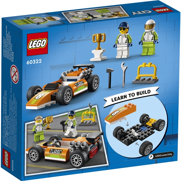 60322 LEGO City Great Vehicles Racerbil (Bilde 2 av 6)