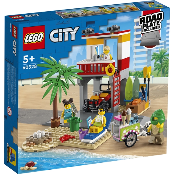 60328 LEGO My City Livredningstårn på Stranda (Bilde 1 av 5)