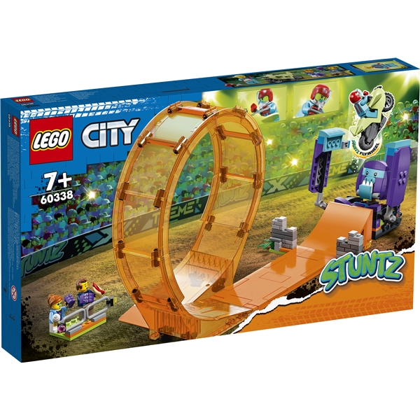 60338 LEGO City Stuntz Stuntloop med Sjimpanse (Bilde 1 av 6)