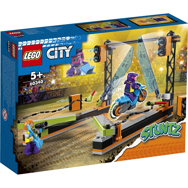 60340 LEGO City Stuntz Kniv-Stuntutfordring (Bilde 1 av 6)