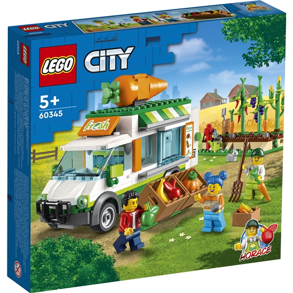 60345 LEGO City Bondens Marked med Kassebil (Bilde 1 av 7)