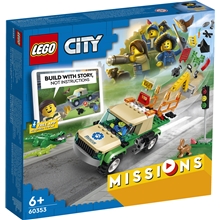 60353 LEGO City Redning av Ville Dyr i Naturen