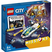 60354 LEGO City Mars-Oppdrag med Romskip