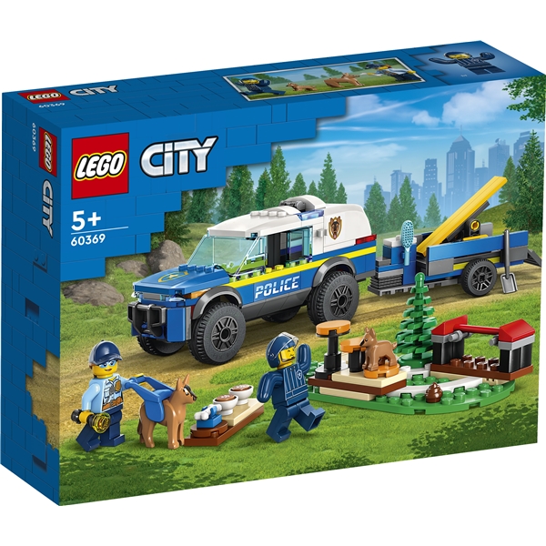 60369 LEGO City Mobilt Trening for Politihunder (Bilde 1 av 6)
