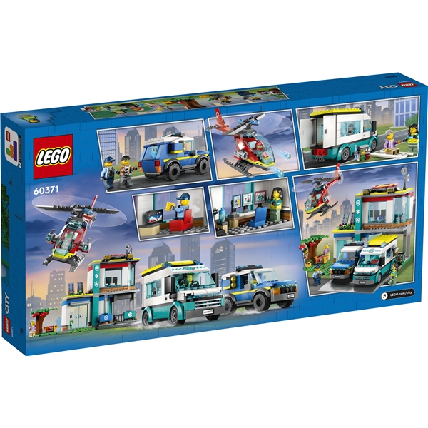 60371 LEGO City Base for Utrykningskjøretøy (Bilde 2 av 6)