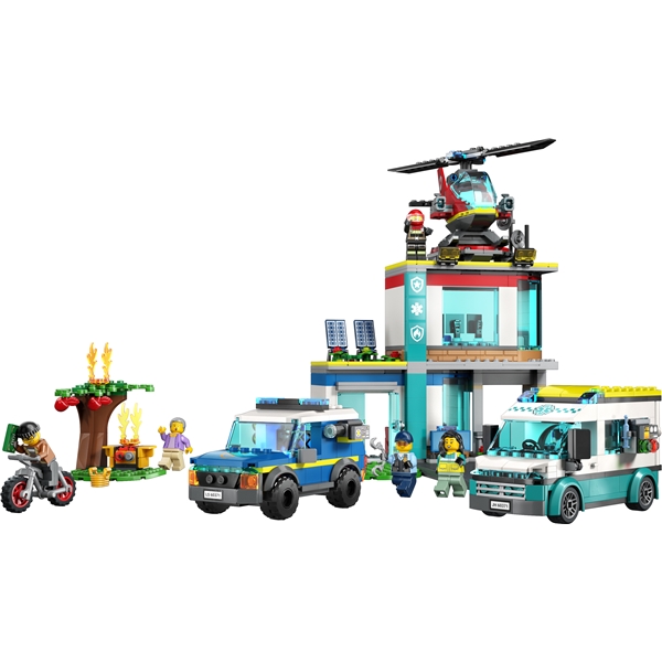 60371 LEGO City Base for Utrykningskjøretøy (Bilde 3 av 6)