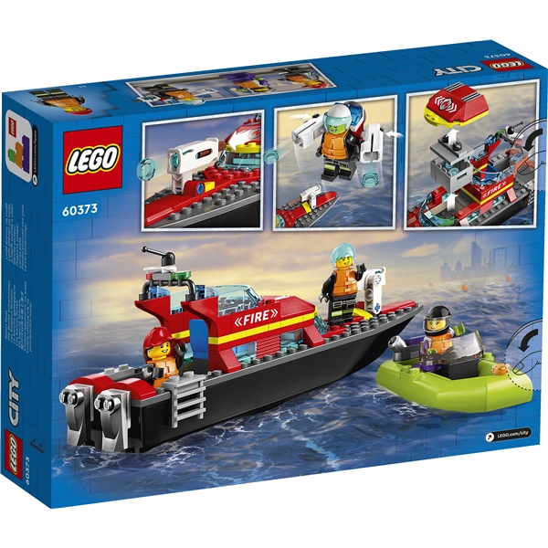 60373 LEGO City Brannvesenets Redningsbåt (Bilde 2 av 6)