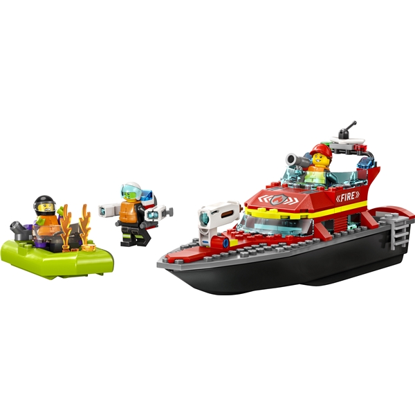 60373 LEGO City Brannvesenets Redningsbåt (Bilde 3 av 6)