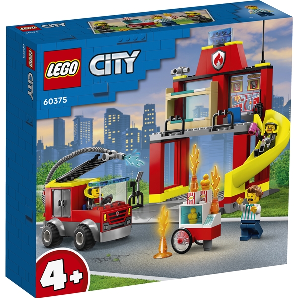 60375 LEGO City Brannstasjon og Brannbil (Bilde 1 av 6)
