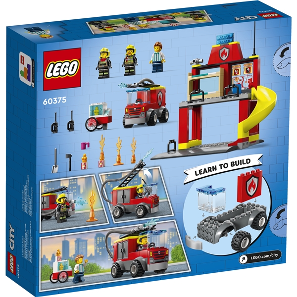 60375 LEGO City Brannstasjon og Brannbil (Bilde 2 av 6)
