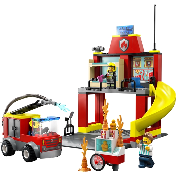 60375 LEGO City Brannstasjon og Brannbil (Bilde 3 av 6)
