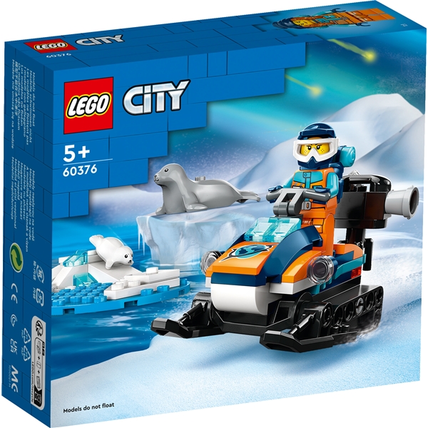 60376 LEGO City Polarutforsker med Snøskuter (Bilde 1 av 5)