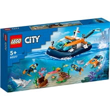 60377 LEGO City Utforskere & Dykkerbåt
