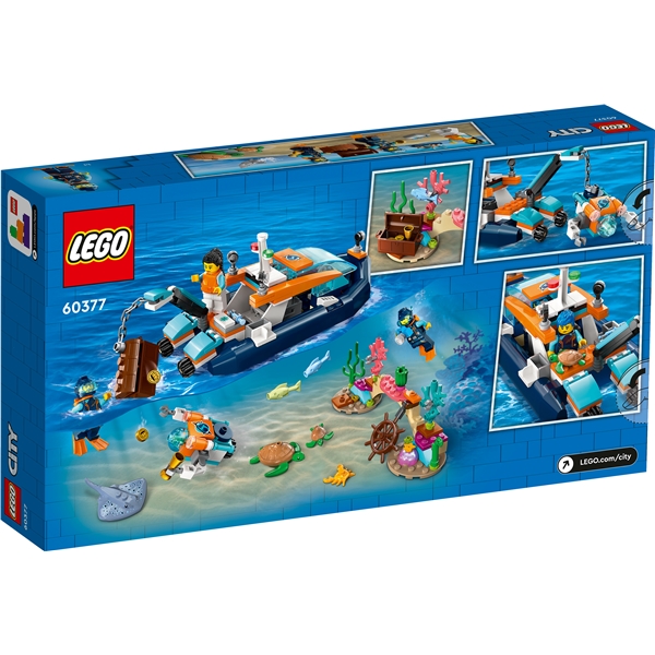 60377 LEGO City Utforskere & Dykkerbåt (Bilde 2 av 6)