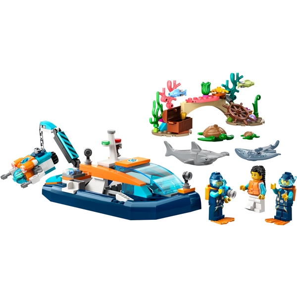 60377 LEGO City Utforskere & Dykkerbåt (Bilde 3 av 6)