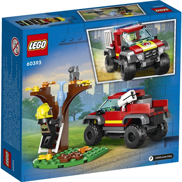 60393 LEGO City Brannvesenets Firehjulstrekker (Bilde 2 av 6)