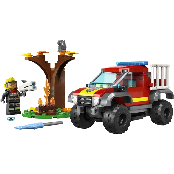 60393 LEGO City Brannvesenets Firehjulstrekker (Bilde 3 av 6)