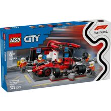 60443 LEGO City F1 Pit Stop Ferrari