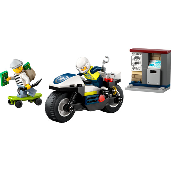 60455 LEGO City Politiets Motorsykkeljakt (Bilde 3 av 6)