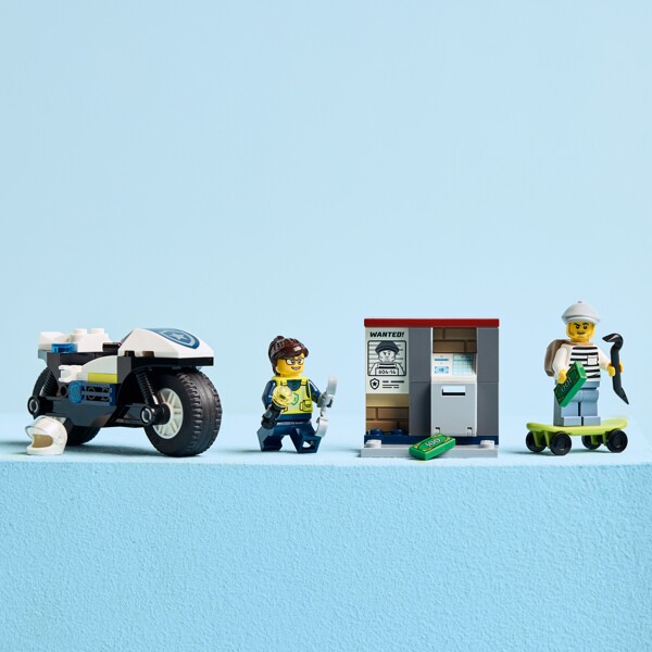 60455 LEGO City Politiets Motorsykkeljakt (Bilde 6 av 6)