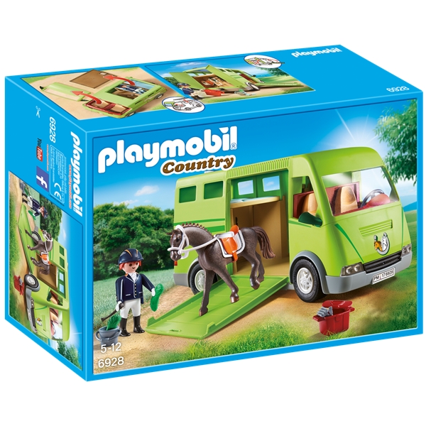 6928 Playmobil Hestetransport (Bilde 1 av 4)