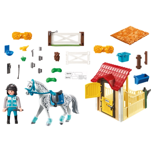 6935 Playmobil Hesteboks Appaloosa (Bilde 2 av 3)