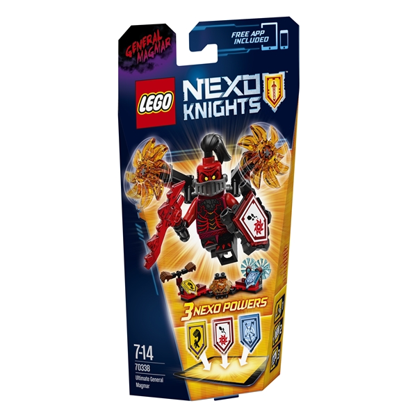70338 LEGO Nexo Knights Ultimate general Magmar (Bilde 1 av 3)