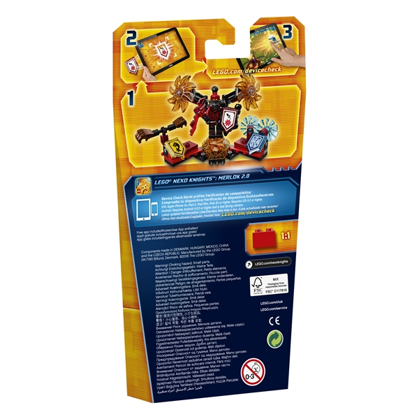 70338 LEGO Nexo Knights Ultimate general Magmar (Bilde 3 av 3)